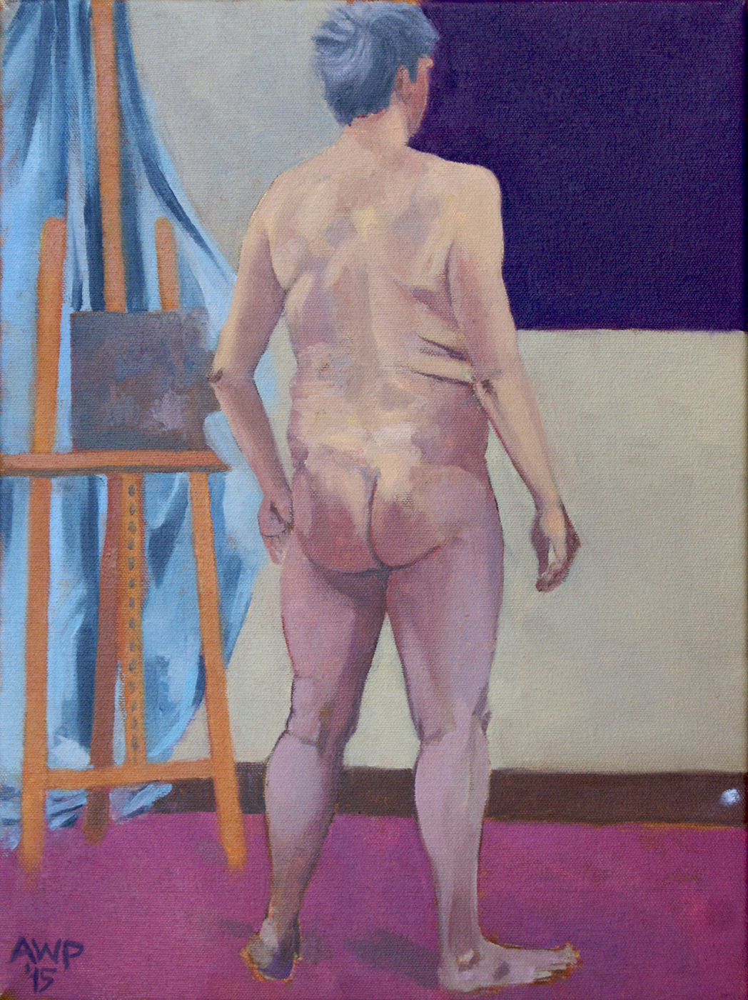 Tom, Standing  –  40cm x 30cm