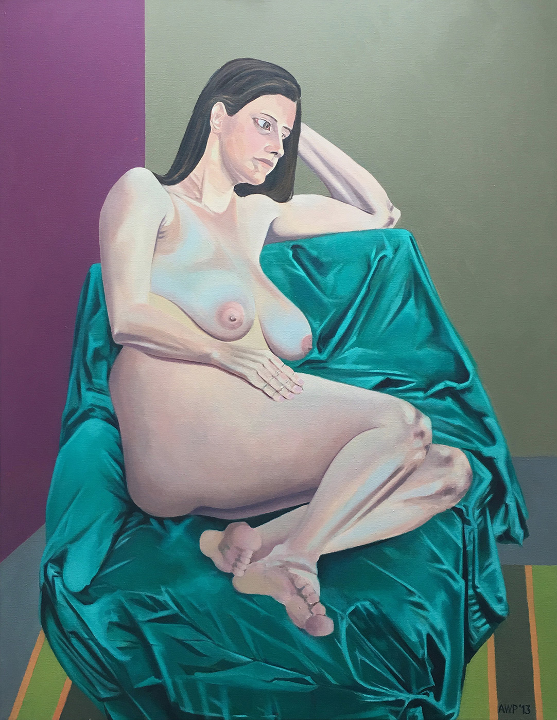 Reclining Figure  –  90cm x 65cm