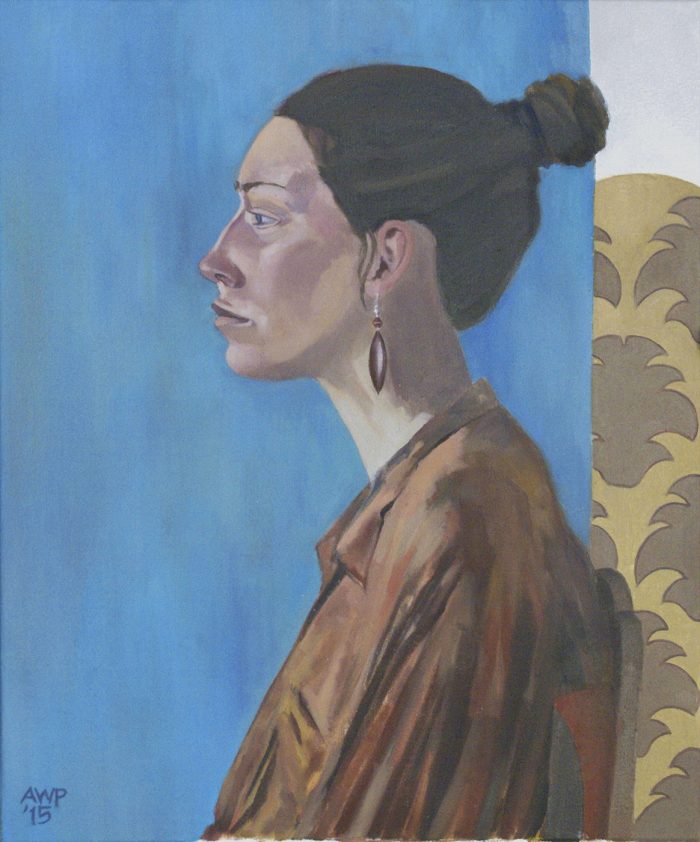 Bernadett In Profile  –  61cm x 46cm © Alan Power