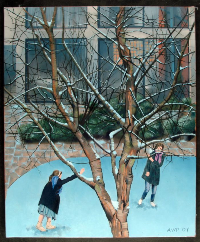 Winter at Haydens Place  –  65cm x 54cm © Alan Power